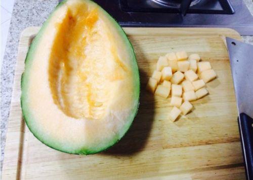 吃冰箱哈密瓜的视频,哈密瓜美食视频大赏